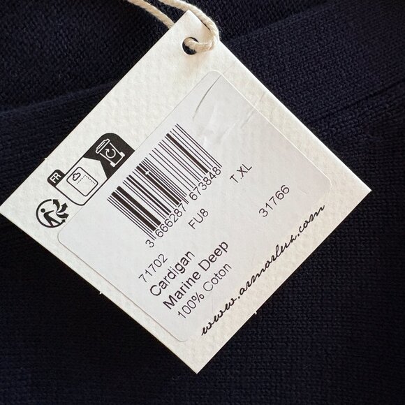NEW - Navy Armor Lux Cardigan - Men's - (Fits like US L) - Picture 6 of 6